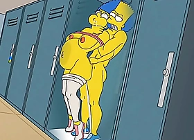 Anal Housewife Marge Moans With Pleasure As Hot Cum Fills Her Ass And Squirts In All Directions / Hentai / Uncensored / Toons / Anime