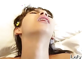 After grown a blow the thai shemale slut gets ass popped