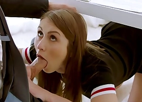 Tushy assistant makes her boss work for anal