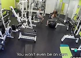 Young slattern fucks stranger beside gym for cash beside skit of angry bf