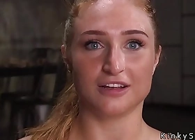 Huge tits slave rough gangbanged