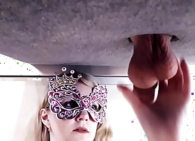 Tow-headed sucks dick with malarkey on the milking board and gets cum in her brashness full version annycandy painboy