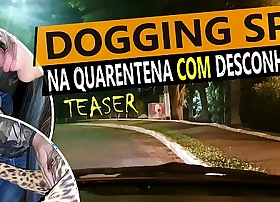 Cristina almeida brincando na quarentena com desconhecido no dogging
