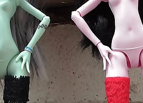 Pissing on my dolls