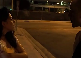 Teeny teen pulled and screwed doggystyle