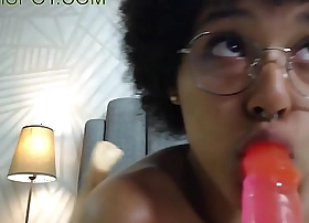 Young hispanic using dildo stay out of reach of thecamspot com