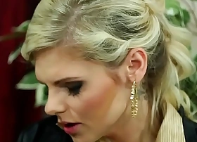 European slut gets cummed