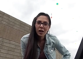 Bony street whore pounded hard in luxurious automobile