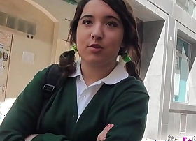 Jordi el niño polla and 18yo small titted schoolgirl fianc lasting