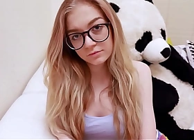 Young Nerdy Step Daughter Jadyn Hayes Sex With Step Dad For Not Telling Mom About Getting Suspended From Omnibus
