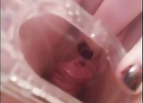 Peeing with speculum and dildo in pussy darkfairy8006