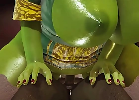 Shrek - princess fiona creampied by orc - 3d porn