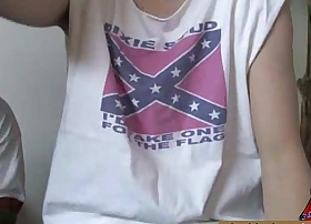 Ebony gets group cumshots 2