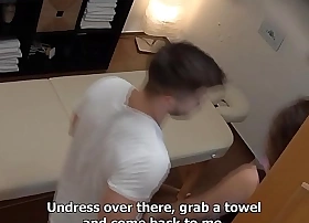 Young brunette gets the massage of her dreams