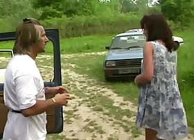 Beloved nicole enjoys in a hardcore threesome