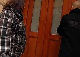 Stranger bangs fat ass plumper from behind