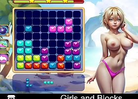 Girls and Blocks