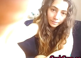 Adorable b vibrator - making love by webcam - high definition