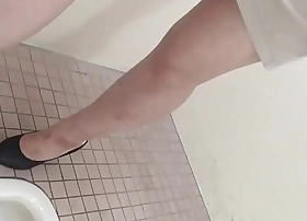 Asians filmed pissing