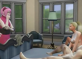 Sakura encuentra a su amiga ino curry su esposo sasuke cuarto marital naruto hentai ntr