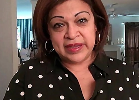 Chunky gilf carry the deity gets hot in pantyhose