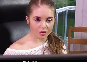 Big boobed married young coddle gets caught fucking an old guy