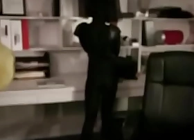 Kimberly chi gets her face covered in the studs gooey sperm