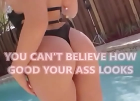 You've been transformed the purple pill worked and you're a girly sissy dick-slut now