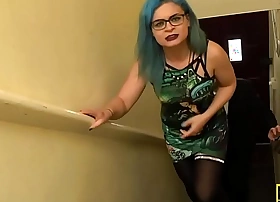 Emo submissive gets throated and pounded
