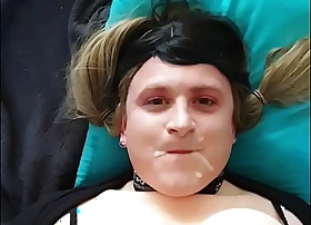 Super cumshot facial shemale ralenti