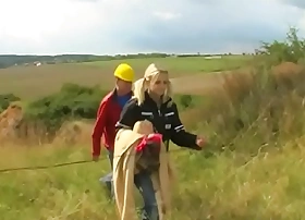 Old and juvenile have a funny feeling fuck