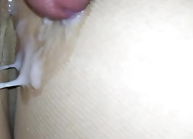 Objurgate and pantyhose ass cumshot