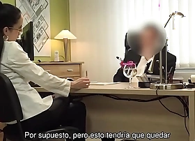 Loan4k colleague drills mouth and sissy of new uncompromisingly nice coworker