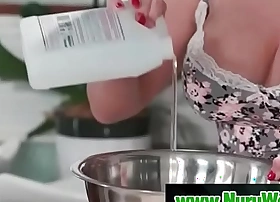 Masseuse offers coitus during a nuru massage - JustinHunt & EricaLauren