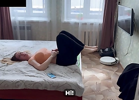 My step dad's girlfriend is either a complete idiot or she wanted me hither mad about her!!