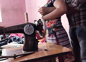 Desi Bhabhi fucked by uncle while sewing