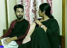 Indian teen boy astonishing sex concerning hot stepmother! Indian pure taboo sex concerning clear audio