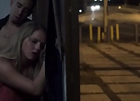 Unvisited teen roughly fucked outdoors