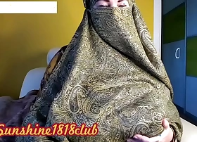 Turkish Arab milf in Hijab Muslim bbw with big tits webcam recording November 10th