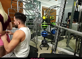 Karups -  Horny Tiny Titted Teen Jayden Black Gets Fucked By Her Trainer In Gym