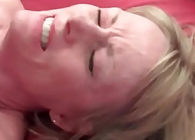 Fuck Grandma In Red In Bed