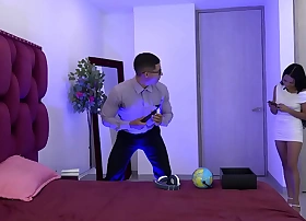 I FUCK MY BOSS'S DAUGHTER BEHIND HIS Involving IN HIS LABORATORY