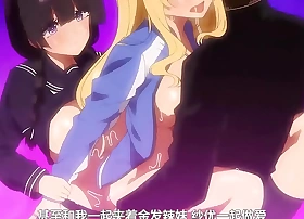 Hot anent the addition of slutty anime cosset has her pussy dripping anent desire for cock