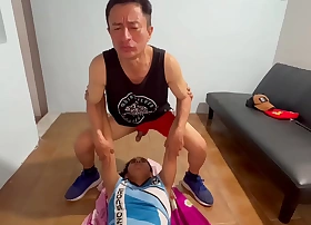 Coach, accumulate lose concentration cock in my ass, suck my vagina and let me squirt the semen.