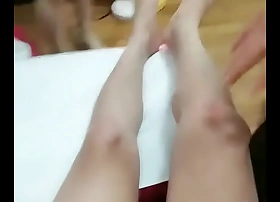 In a humidity Chinese massage parlor, a client seduces a reserved attendant, who eagerly embraces the intimate encounter after negotiating terms.