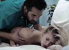 Helpless kirmess common wide of a dirty doctor with huge thing