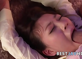 Miu Kimura, an delectable school-girl relative to the air a wonderful figure, gives a hardcore threeway blowage to two men while being watched by the sexiest Japanese parson relative to the world of of age entertainment - impressive XXX JAV!