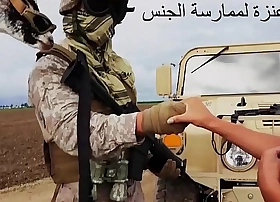 Tour of booty - american significance in effect use goat as dole for arab prostitute