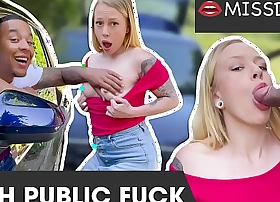 Yon public black dude bangs white teen Yon his car with the addition of old people walk apart from chrystal sinn - missdeep com