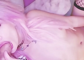 Cherry Crush Compilation - Cosplay Girlfriend fucking and cums from anal